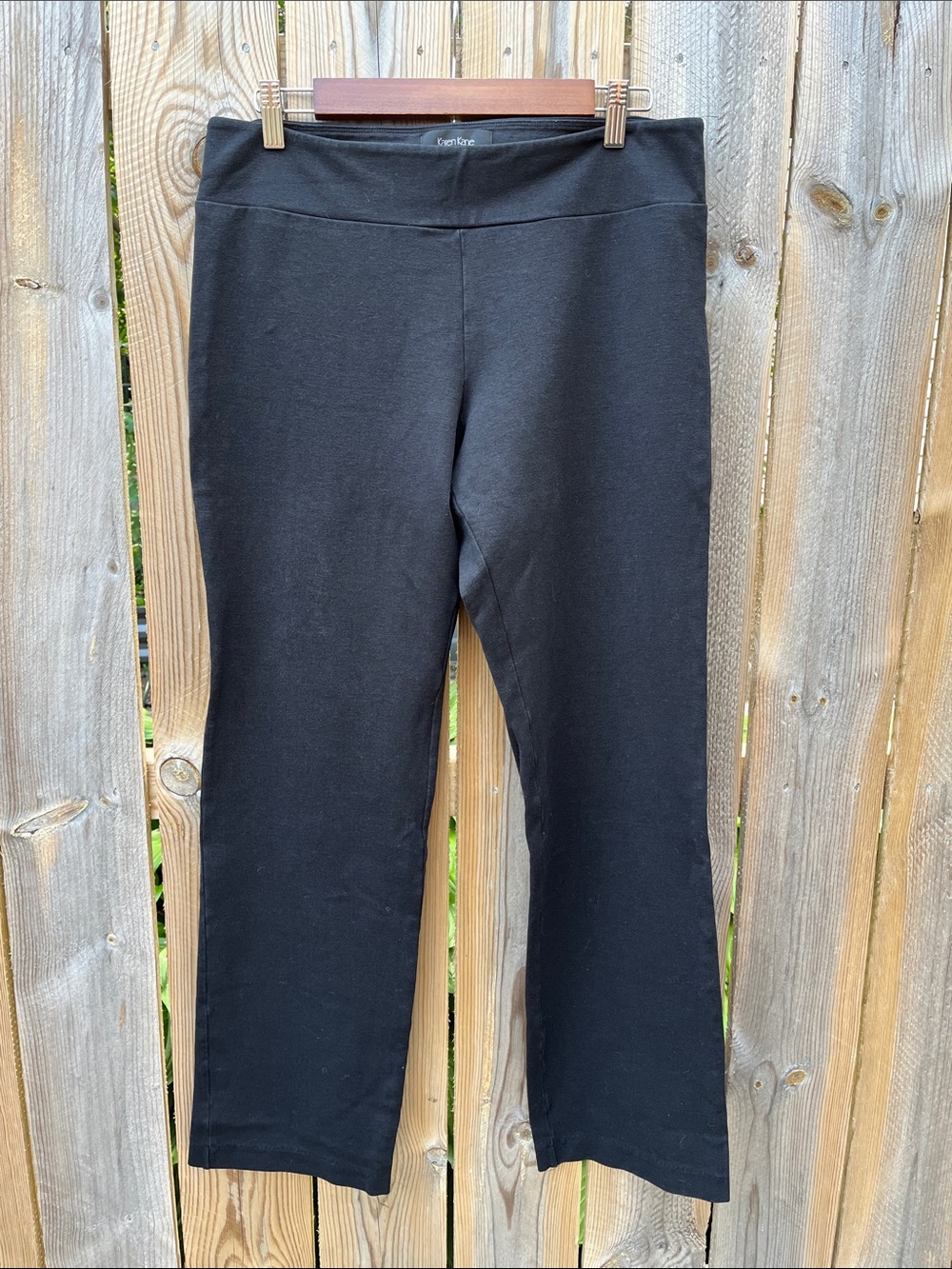 Karen Kane Pull-on Black Pants Size XL